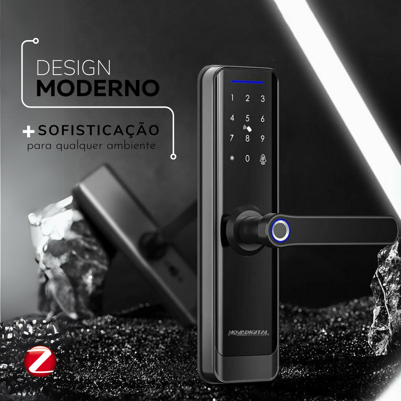 Fechadura Zigbee Inteligente - Novadigital Smart