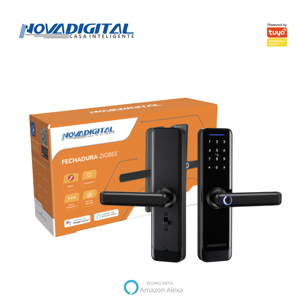 TOP FORM SMARTBOOM だかいち 4点セット Fechadura Zigbee Inteligente - Novadigital Smart