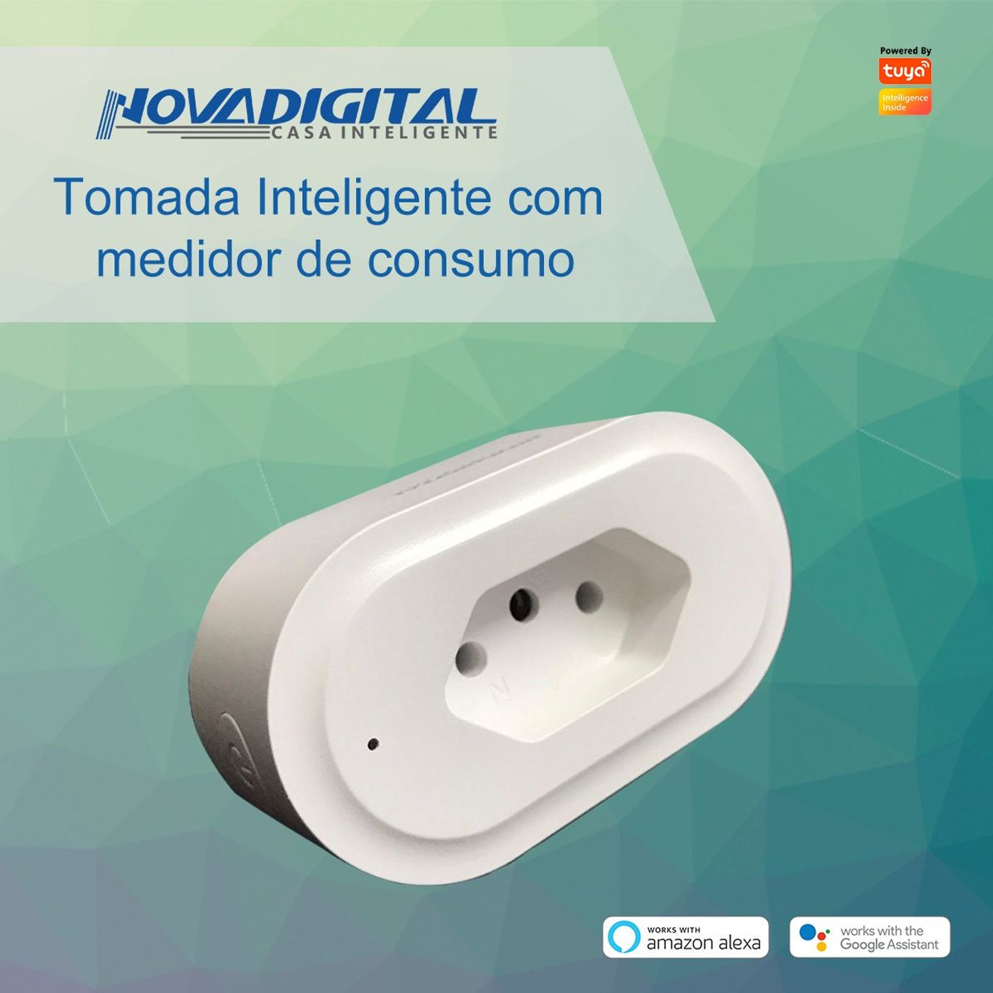 Tomada Inteligente Wi-Fi - Branco